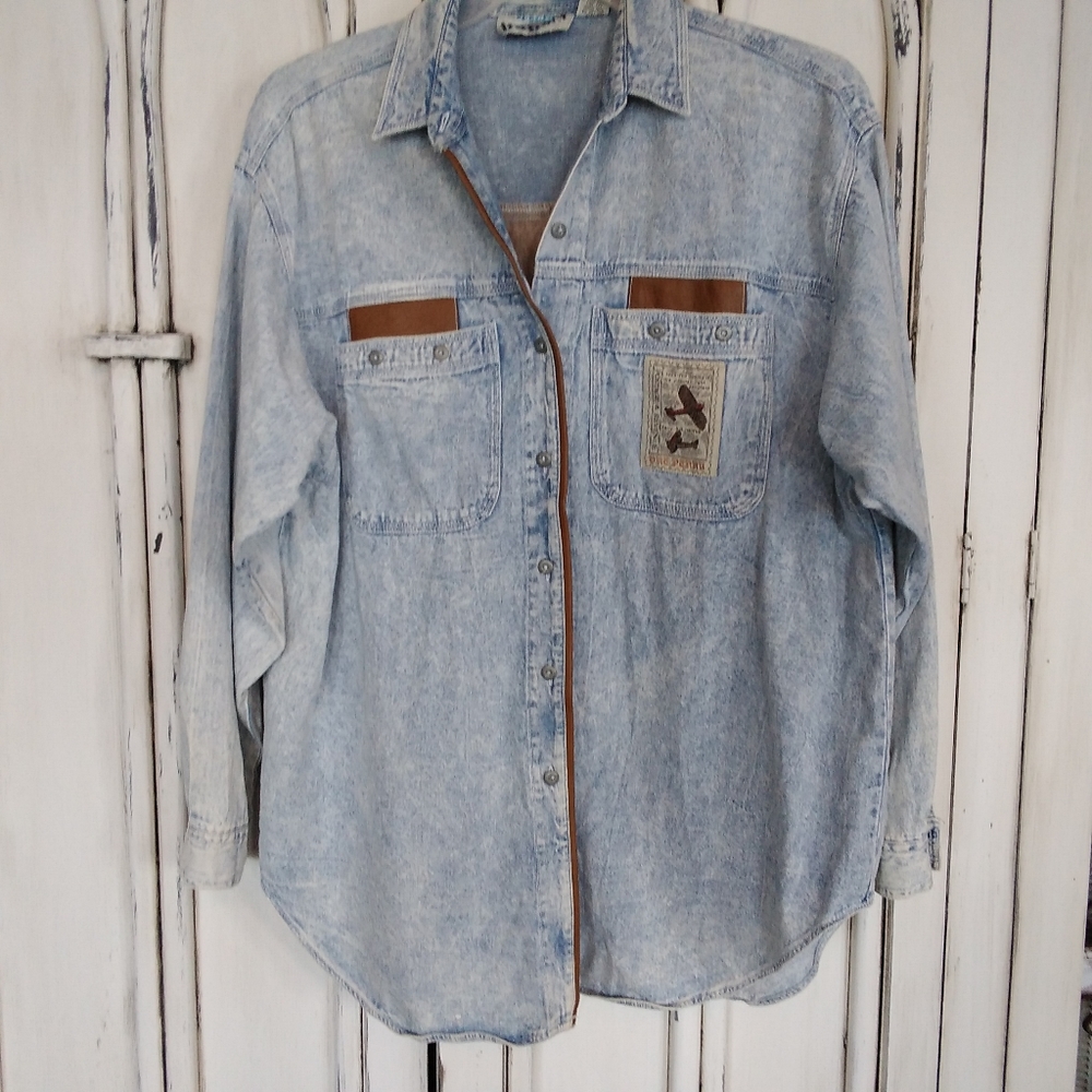 Vintage denim shirt